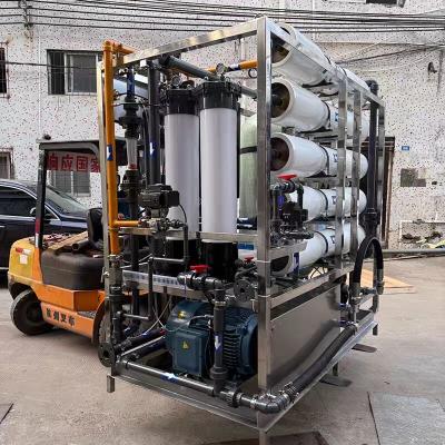 1000L/H High Concentration Salt Water Purification Plant