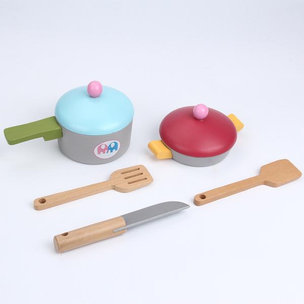 Игра роли дома 84cm деревянная устанавливает еду игры роли головоломки 60cm деревянную