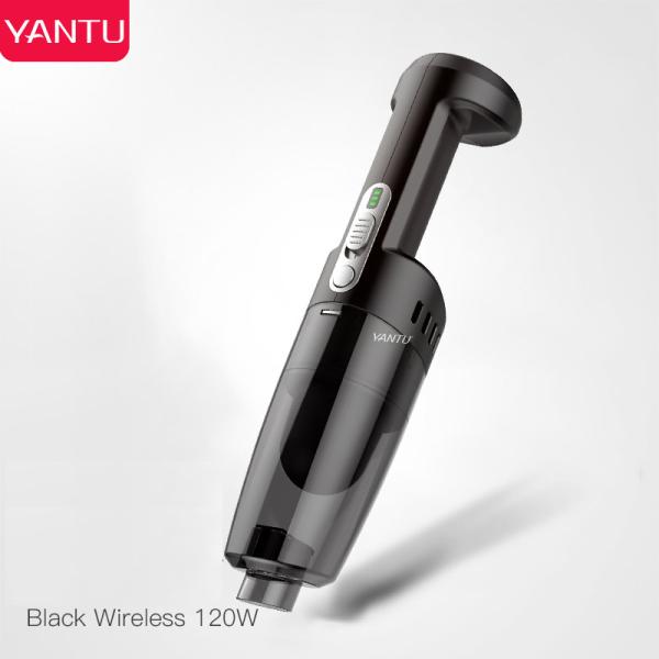 YANTU V01 Black High Power Portable Wireless 120W Cordless Handheld Car Vacuum Cleaner