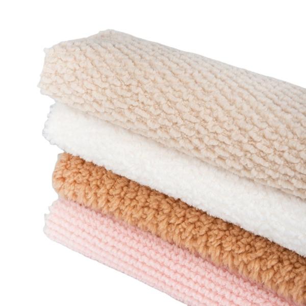 100% полиэстер мягкий вязанный плюшевый шерсть Шу Velvetine Mirco Шерпа ткань ле