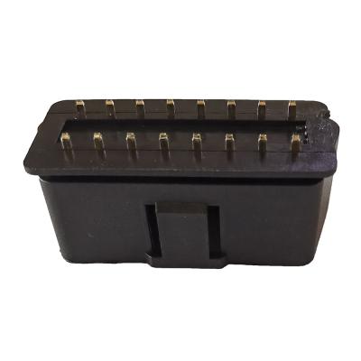 24V Male Car OBD Plug , Automobile 16 Pin Diagnostic Connector