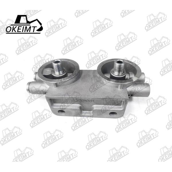 Aluminum JCB Symmetry Fuel Filter Head For Excavator Engine Spare Parts