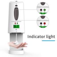 Advertencia da alta temperatura del dispensador del desinfectante de la mano de Touchless del ABS