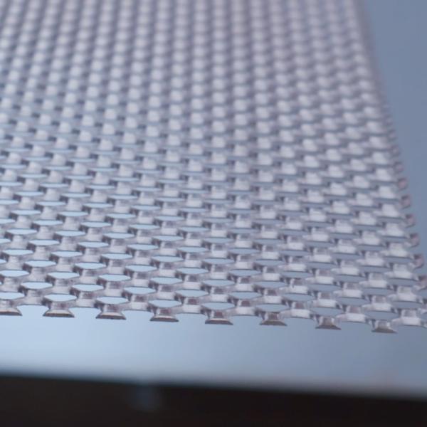 Aluminum Expanded Stretched Metal Mesh Diamond Shape Anodized Powder Coating Surface Treatment