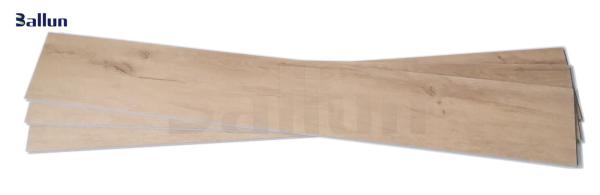 Apartamento moderno a prueba de fuego Clique en madera Look SPC Plancha de piso de vinilo con diseño moderno