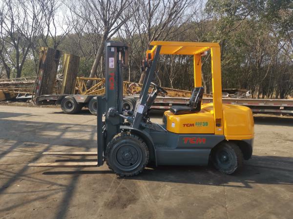 TCM 3T Forklift 3 Stages 2.5Ton 3Ton 3.5T 4T 5T 16T 30T Diesel and Electric Forklift