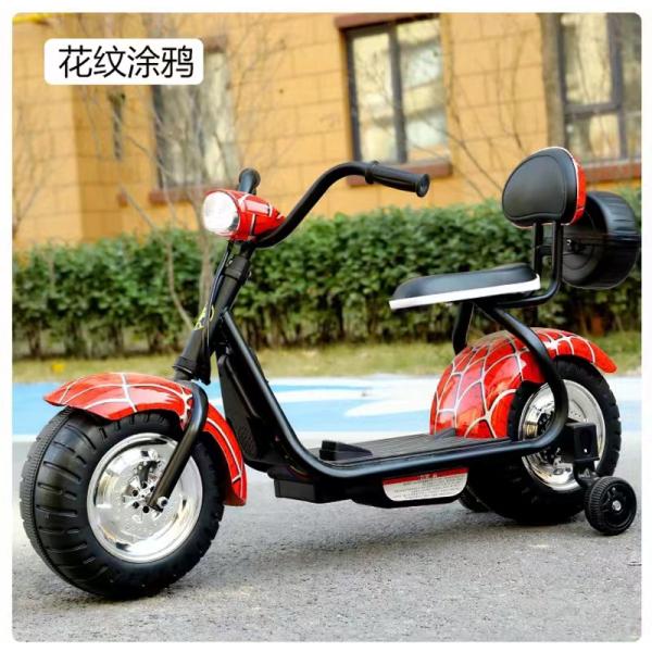 Перезаряжаемая езда на детском мотоцикле Мотоцикл Мощный маленький детский мотоцикл 6V4.5Ah