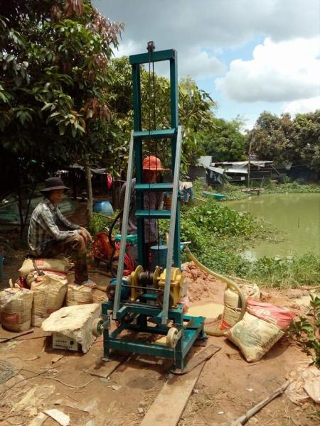 100m Depth Economical Portable Water Well Drilling Rig mini water well drill rig