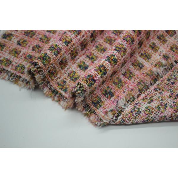 Factory Wholesale Quantity Preferred Woolen Small Fragrance Fashion Sofa Tweed Coat Fabric for Women's Clothing Coat