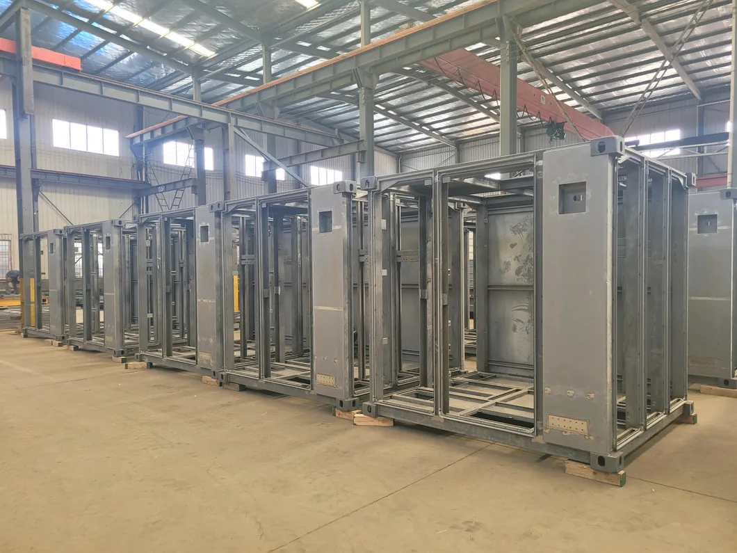 Heavy Machinery Welded Structures Large Steel Fabrication Customized
