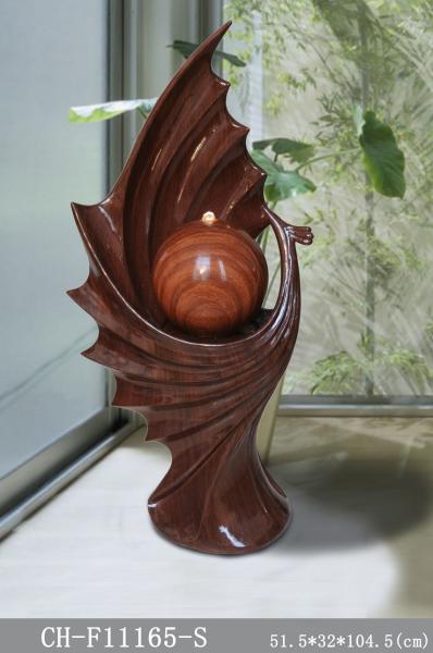 41 Inch Peacock Animal Outdoor Water Fountains