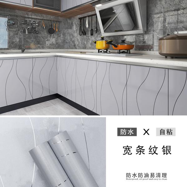 Peinture peinture à l'huile résistant à l'eau PVC vinyle haute lustre auto-adhésif