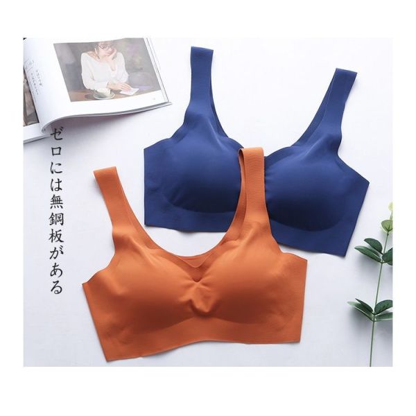 Seamless Bra Women Wholesale Ready to Ship Lady's Bralette Wire Free Comfortable A/B Cup Seamless Sporty Bra New for Women