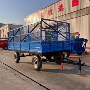 Agricultural 4 Wheel Farm Tipping Trailer 7T For 70 Hp Tractor