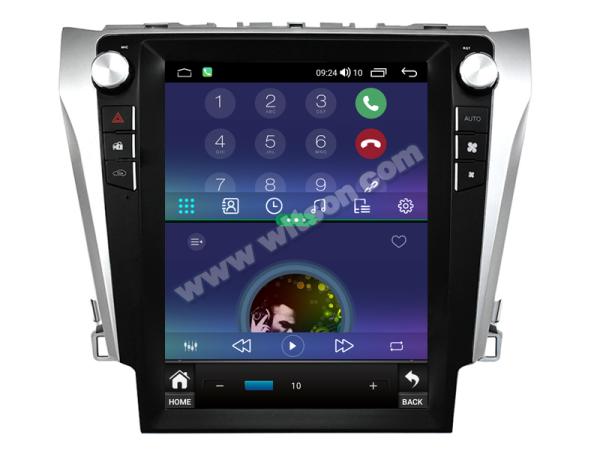 9.7'' Tesla Vertical Screen For Toyota Camry 7 XV50 55 2011-2014 Android Car Player