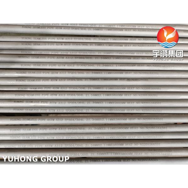 ASTM A312 TP304 высокая температура 304L безшовная и сваренная трубы