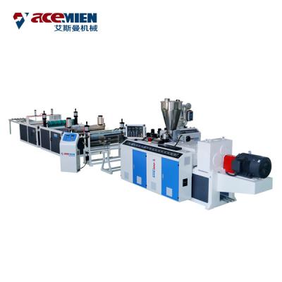 PVC ASA Plastic Wave Corrugated Sheet Making Machine , Roof Panel Roll Forming Machine