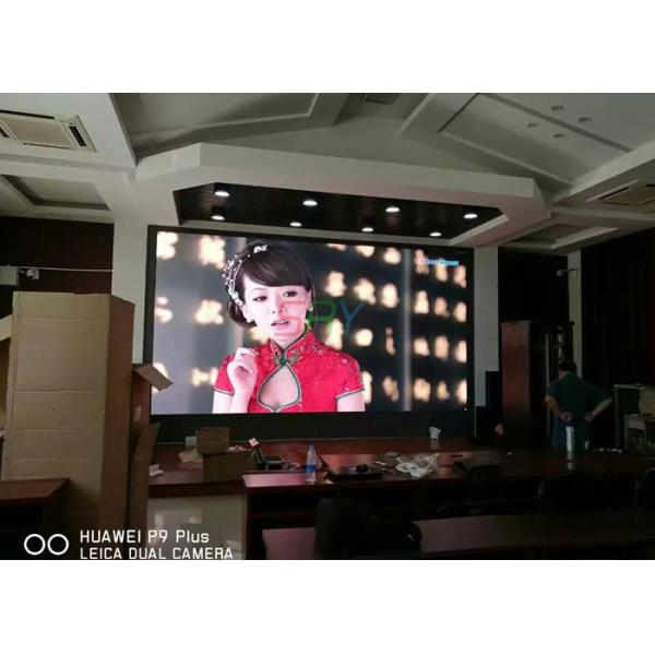 SMD P3mm led video screen rental for Meeting Room / led perimeter boards High Definition