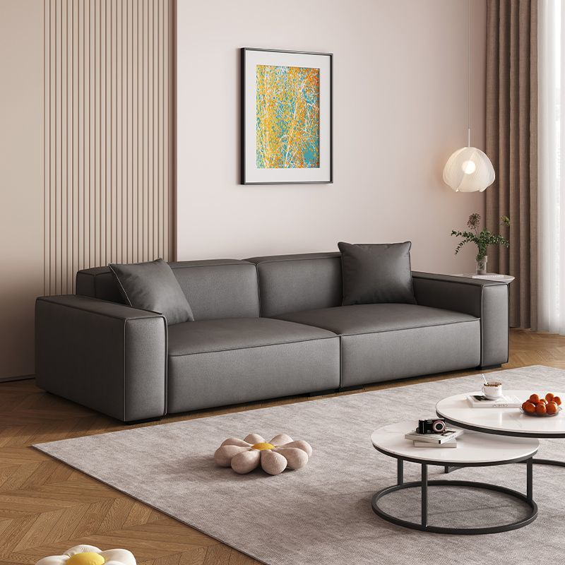 Custom Modern Framed Square Modular Sectional Sofa Eco-Friendly Tufted Comfortable Durable Sponge Fabric Living Room School