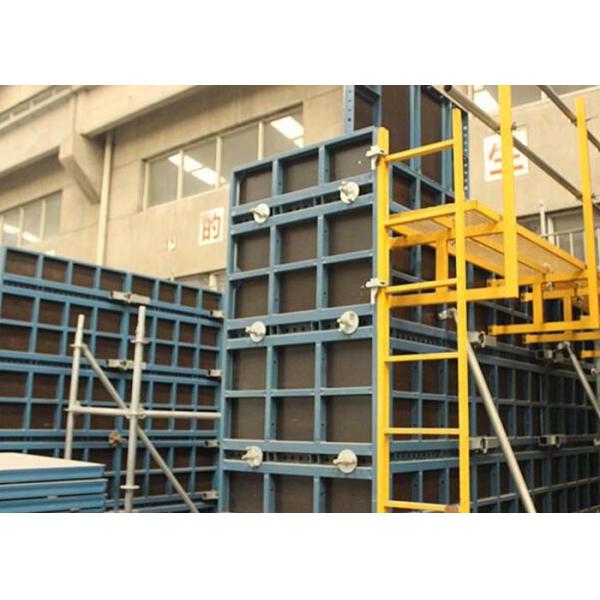 Rigid Steel Frame Formwork , Steel Framing System For Concrete Construction Wall