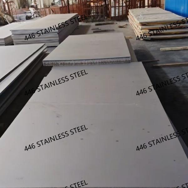 Alloy 446 Stainless Steel Plate 1.0 - 40.0mm Hot Rolled Forged Plate Laser Cutting Plates