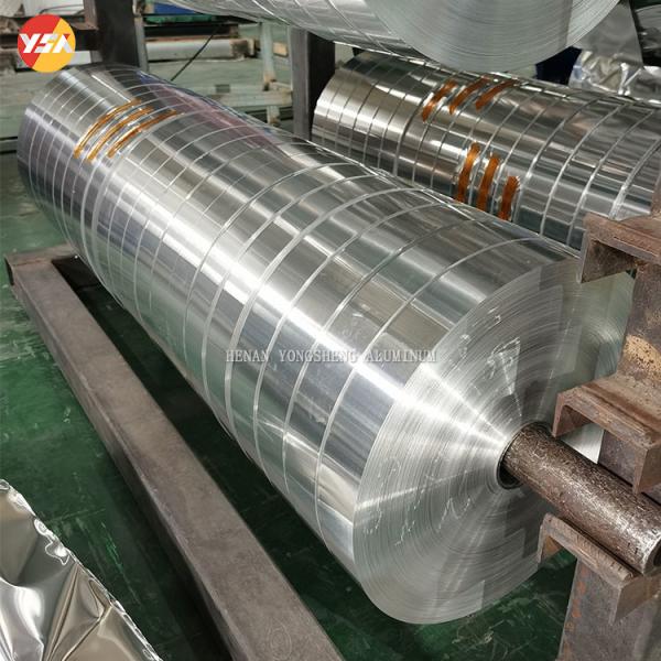 8079 8006 Paper Aluminum Foil Jumbo Roll 11-35 Micron Food Packaging Moisture Barrier Foil