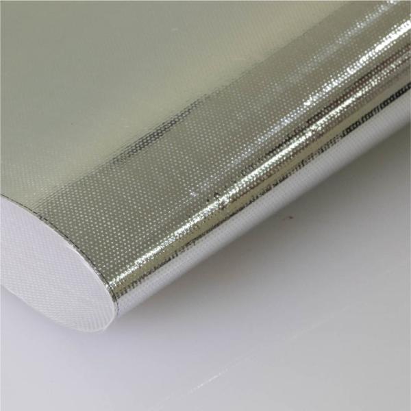 Пожаробезопасная покрытая алюминием стеклянная ткань, алюминиевая ткань АЛ7628 с