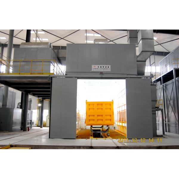 Floor Trolley for Vehicle Transport Industry Paint Booth Electric Moving for Heavy Machinery