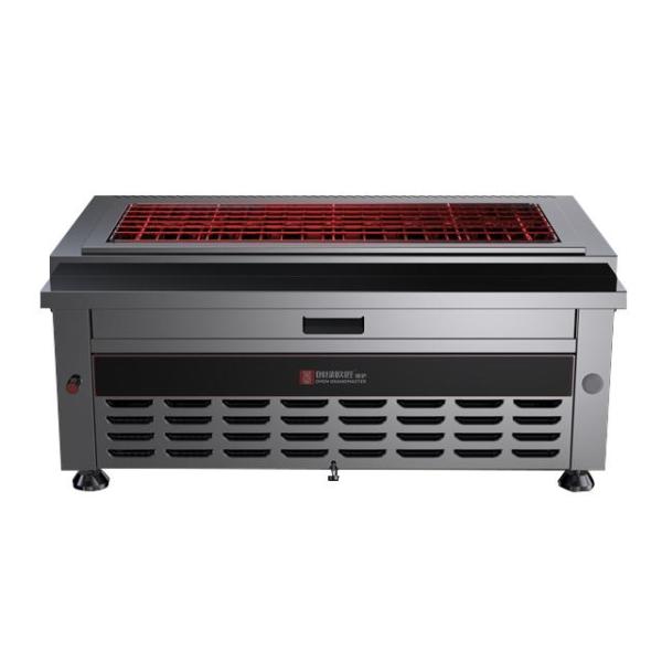 Countertop Commercial Barbecue Grills Rapid Heating Smokeless BBQ Grill