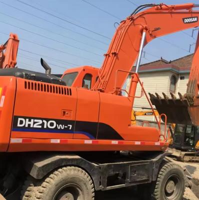 EPA Doosan 210w-7 Used Excavator Digger With Good Working Condition