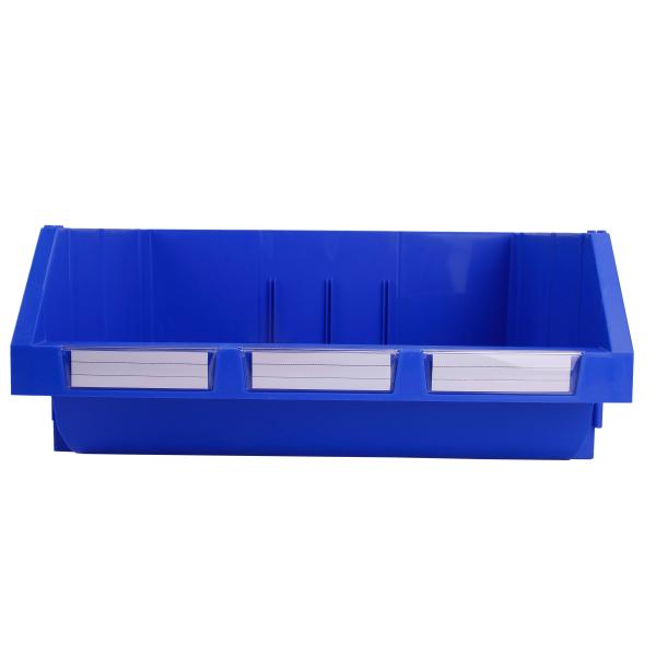 Shelving Organize Bin Box Internal Size 392x334x94mm Foldable Storage Bins for Bolts