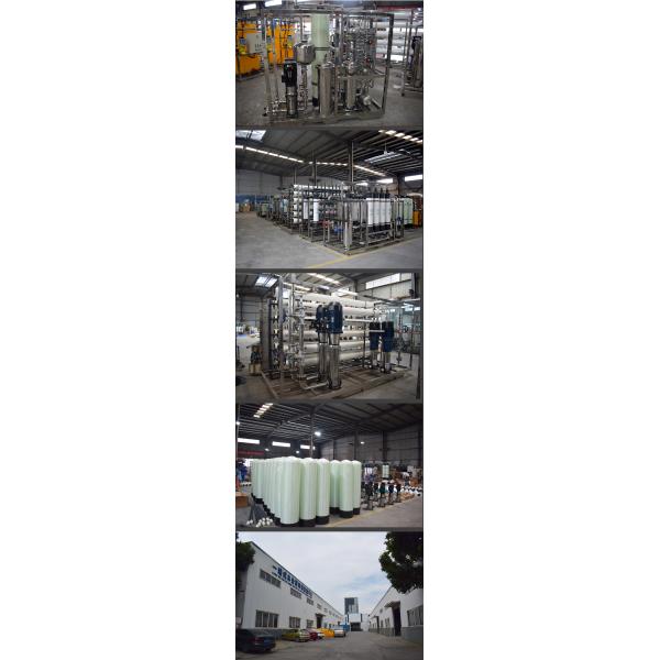 1.0m3/h RO EDI Planta de agua suavizada para agua desionizada
