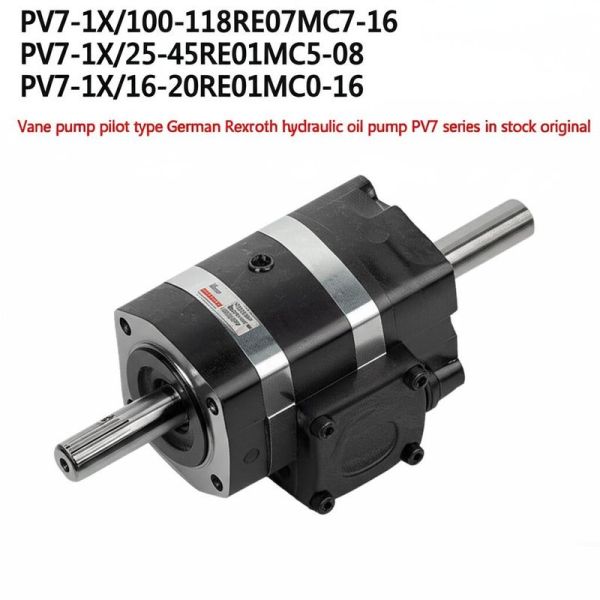 PV7-1X/100-118RE07MC7-16
PV7-1X/25-45RE01MC5-08
PV7-1X/16-20RE01MC0-16   Vane pump pilot type German Rexroth hydraulic oil pump PV7 series in stock original