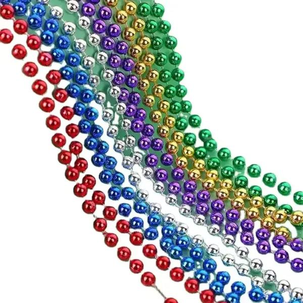 2.4mm Plastic Ball Chain Silver Ball Chain White Gold Ball Chain
