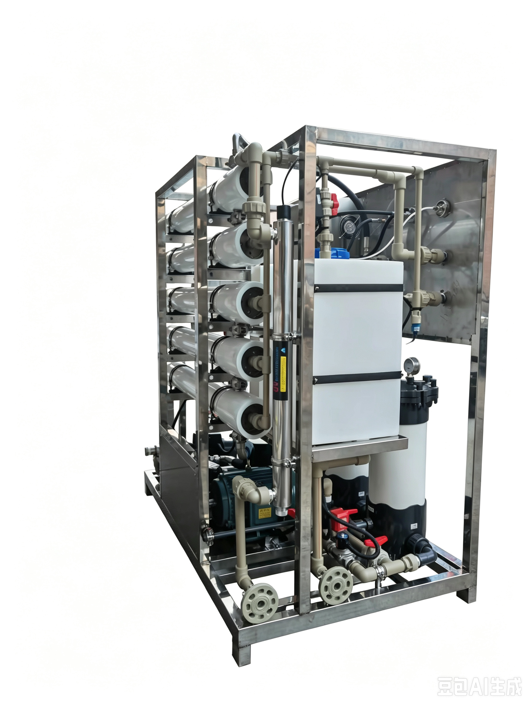 Marine Two-Stage RO Desalination Unit