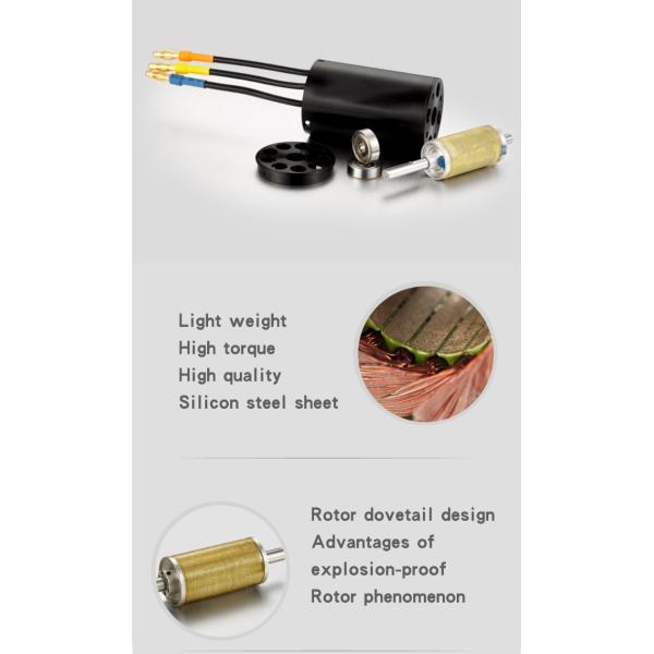 Электрический двигатель 24V наивысшей мощности водоустойчивый для шлюпки доски RC двигателя