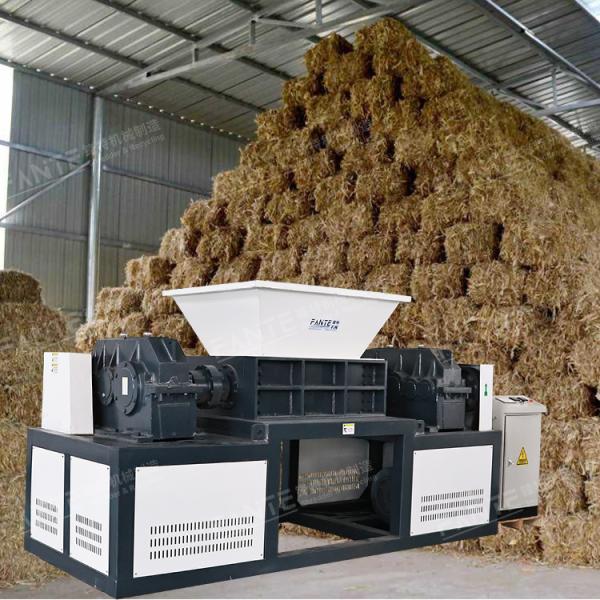 Straw Bale Shredder Biomass Shredder for Straw Recycling