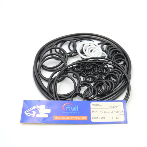 Mechanical Control Valve Seal Kit For Komatsu PC200-7 Excavator