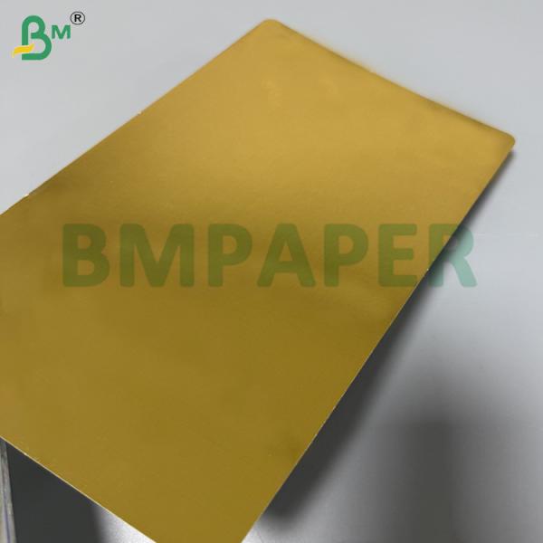 200 g 250 g de cartón metálico Oro 1 lado con espalda blanca 70 x 100 cm