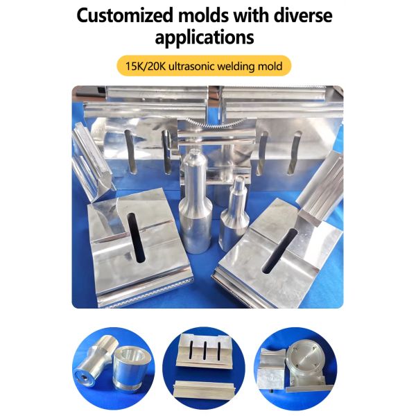 Customizable Aluminum Ultrasonic Welding Horn 15K 20K Frequency For Precision Welding
