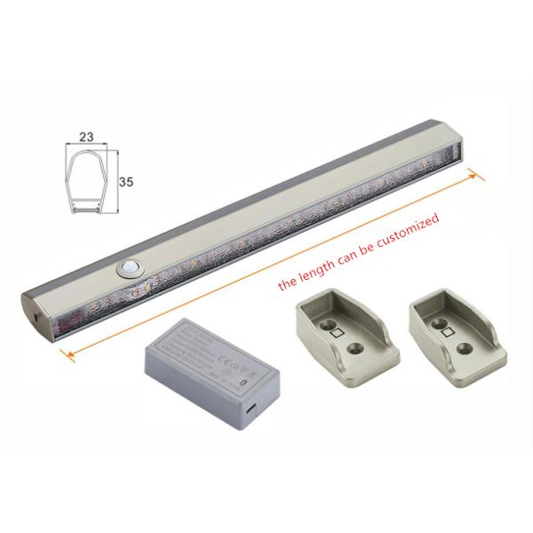 150lm LED Closet Lighting for 12V dc Motion Sensor Customized Length Clothes Hanger