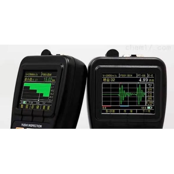 TG-5100D Industrial Ultrasonic Thickness Tester with Real Time A-SCAN B SCAN, OLED True Color Screen High Accuracy NDT Instrument