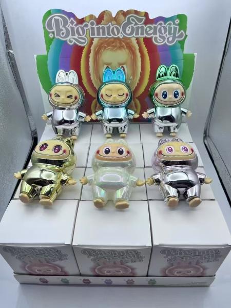 POP MART LABUBU Generation 1 Exciting Macaron, Generation 2 Vinyl Face Blind Box, Generation 3 High Energy Ahead Action Figur