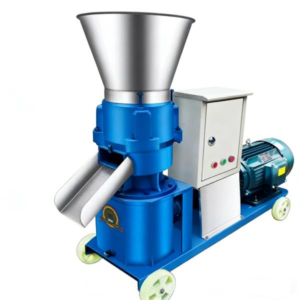 Durable Cast Iron Feed Pellet Machine High Efficiency Robust Animal Feed Machine