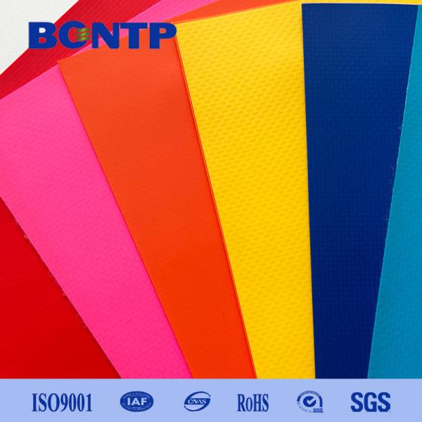 500d  PVC Tarpaulin Fabric Waterproof Vinyl Tarpaulin In Roll high strengh anti-uv