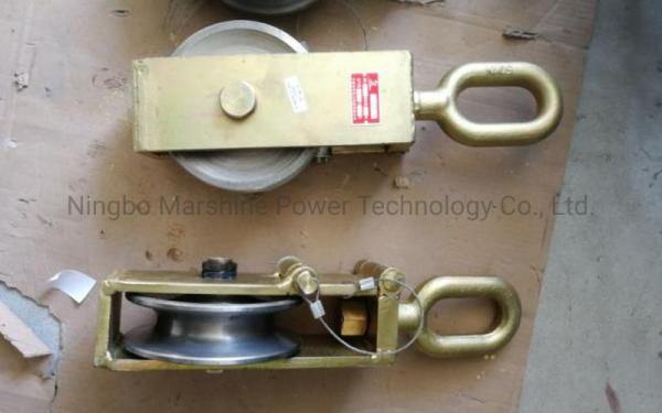 Custom Double Terminal Pulley Tackle Block For Lifting Platform