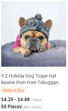 Y-Z Pom-Pom Mini Dachshund Small Dog Hat Knit Knitted Little Dog Pet Hat
