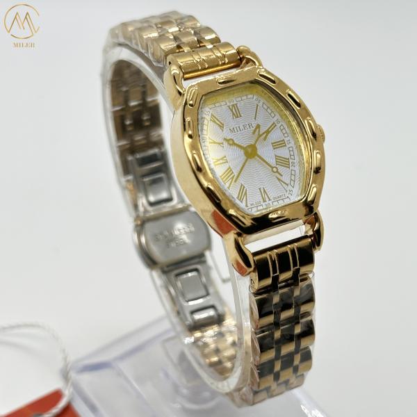 Luxury Design Fashion Watch for Women Stainless Steel Strap Gift Watch