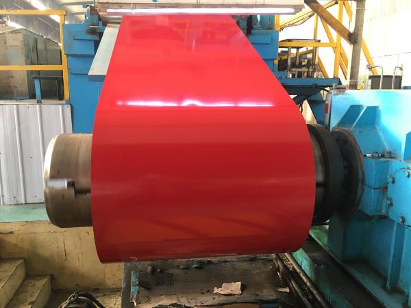 Durable RAL Color Steel Coil For Wall Cladding / Building Materials