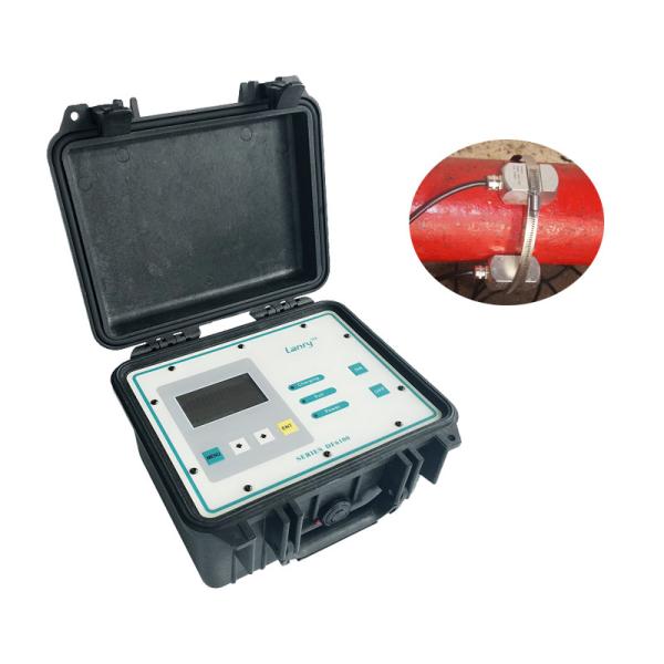 Sludge And Slurry Portable Type Wastewater Flow Monitoring Ultrasonic Flow Meter With 4-20mA